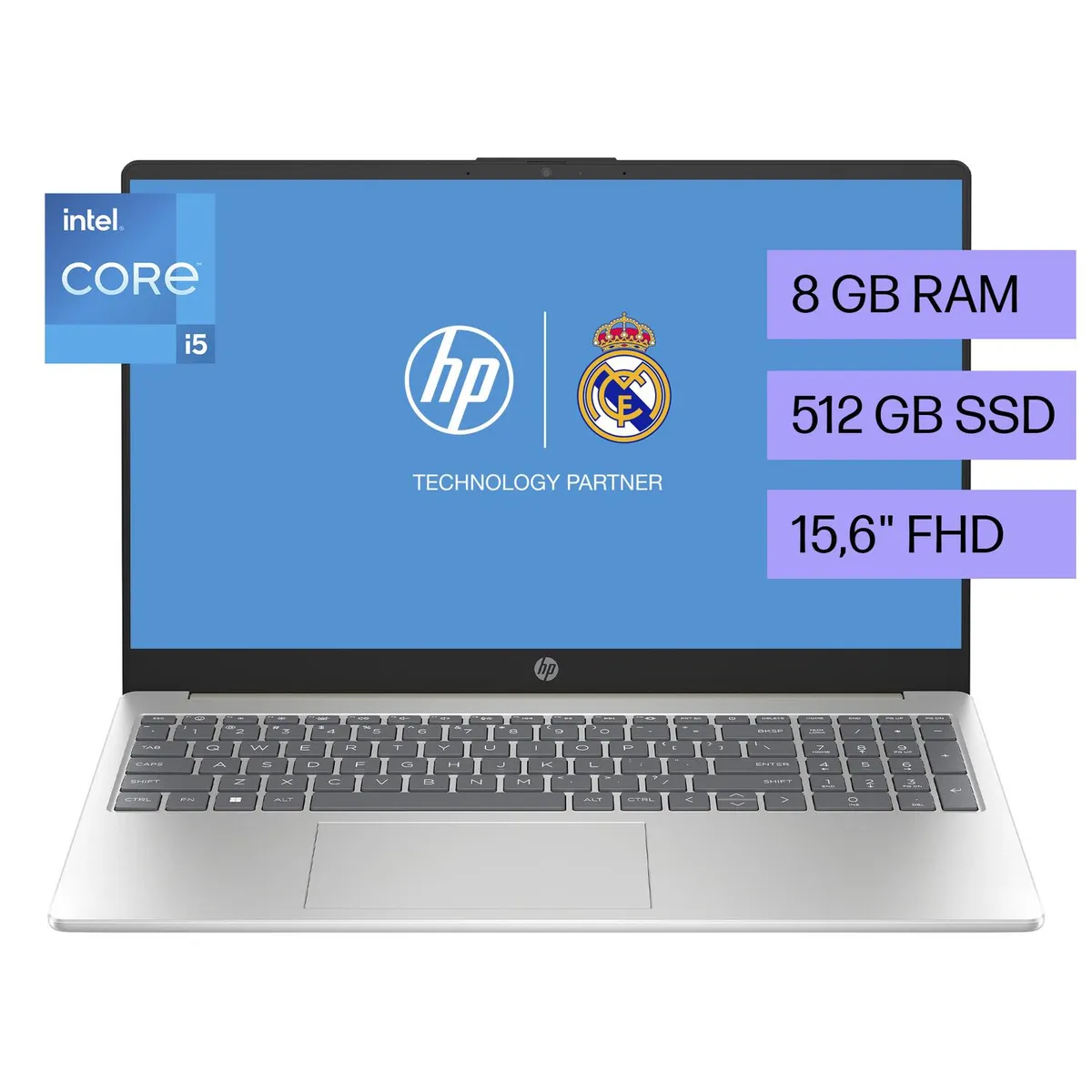 HP - Laptop HP 15-fd0254la Intel Core i5-1334U 8GB RAM 512GB SSD