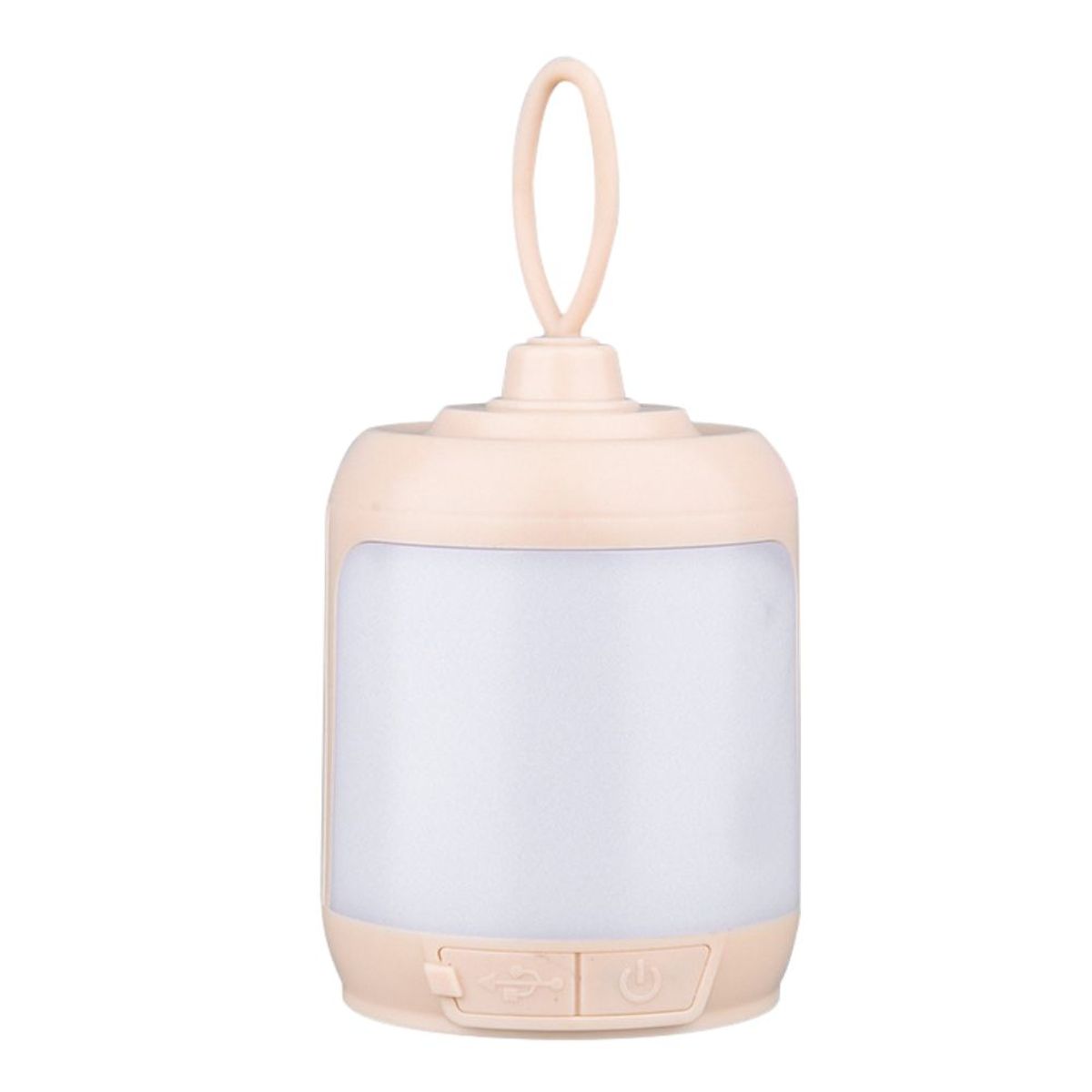 GENERICO - Mini Lámpara Portátil Recargable con 3 Colores de Luz LW-10