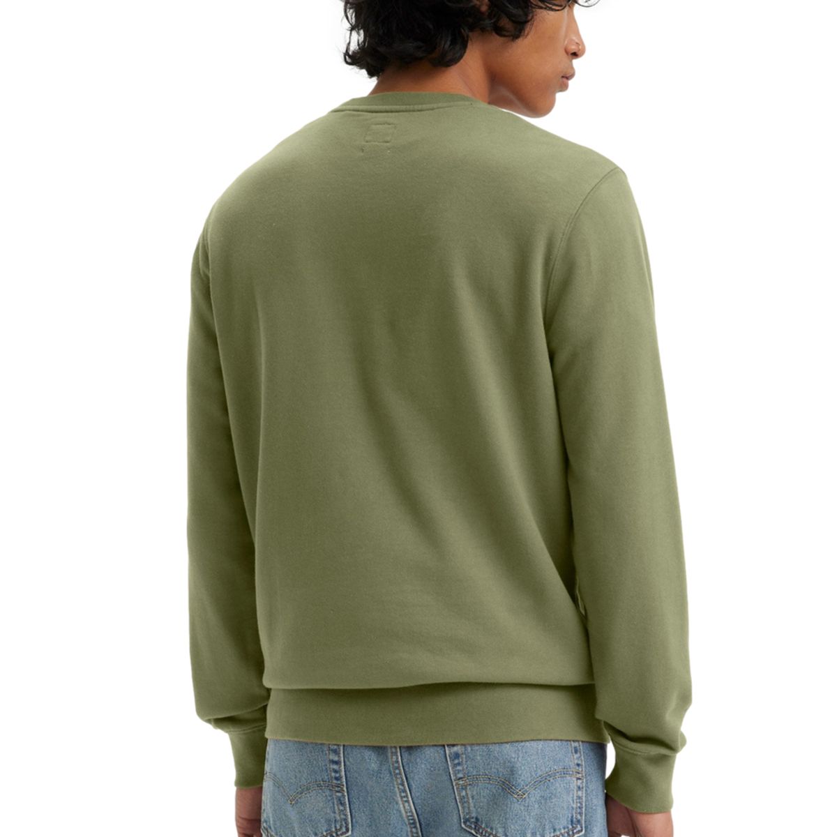 LEVIS - Polerón Hombre The Original Crew Verde Levis