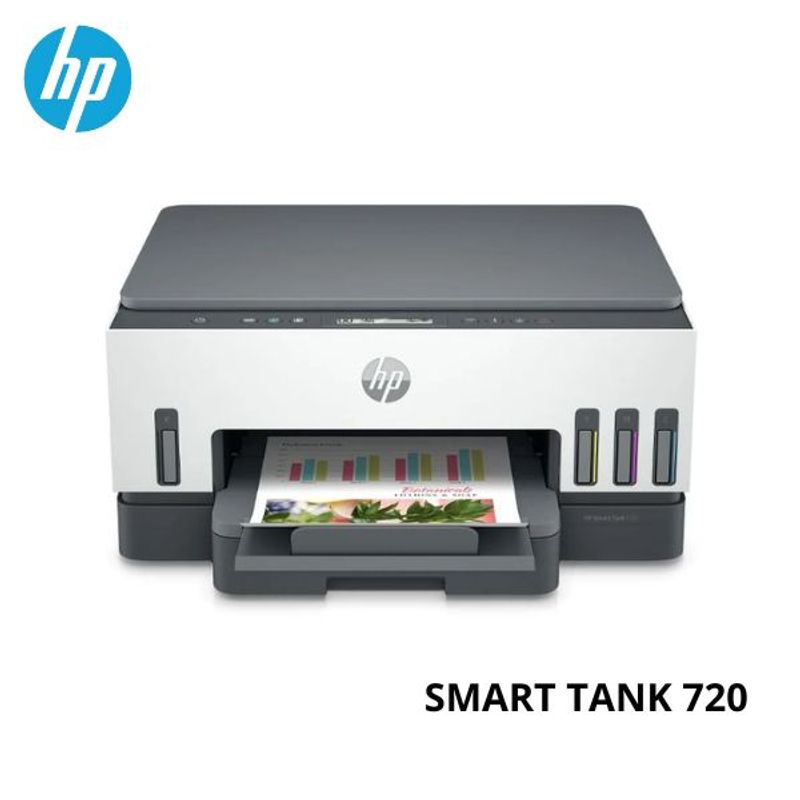 HP - IMPRESORA MULTIFUNCIONAL HP SMART TANK 720 WIFI DUPLEX