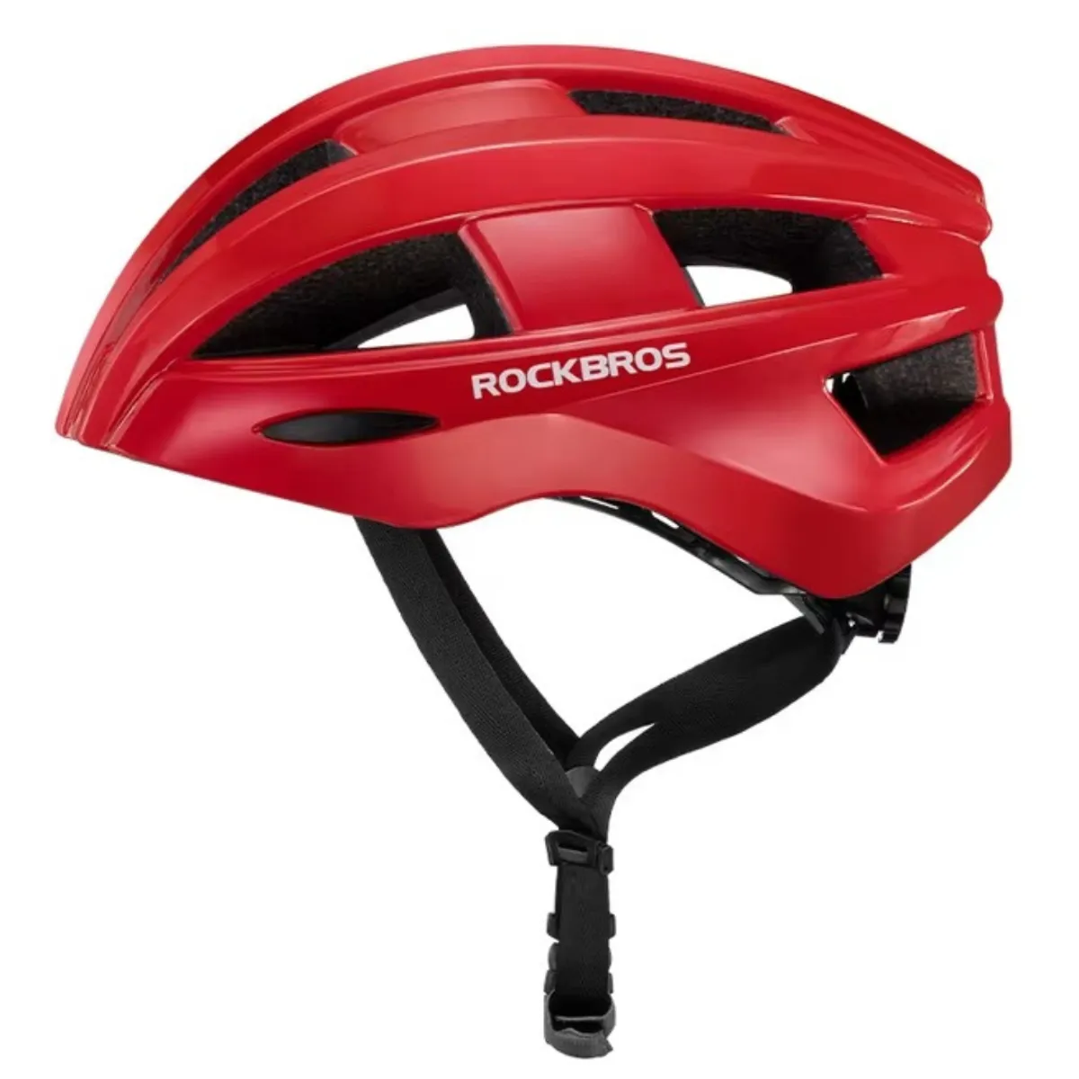 ROCKBROS - Casco con Luz posterior de 2000mah Recargable Rockbros rojo