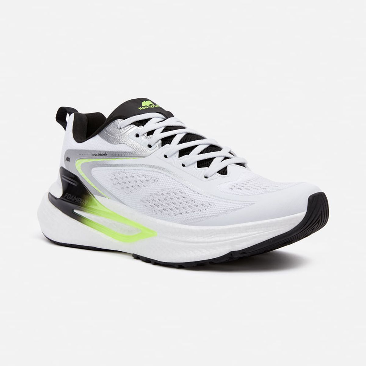 NEW ATHLETIC - Zapatillas New Athletic Running Foam134 Blanco Con Negro Hombre