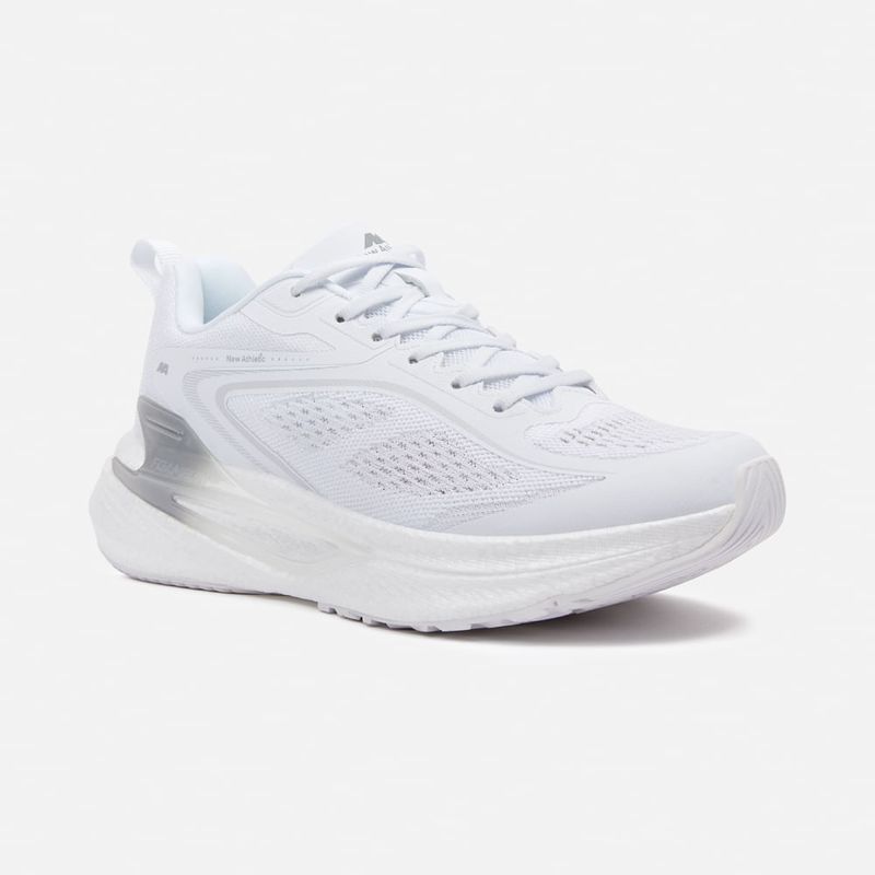 NEW ATHLETIC - Zapatillas New Athletic Running Foam134 Blanco Con Gris Hombre