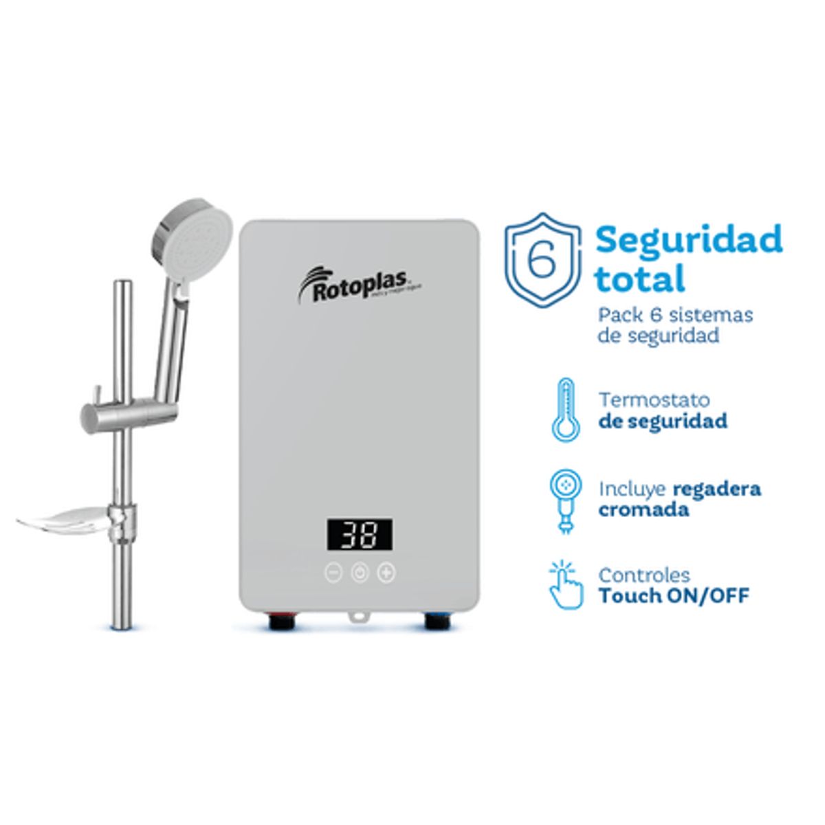 ROTOPLAS - Terma Instantanea New Sense Pro