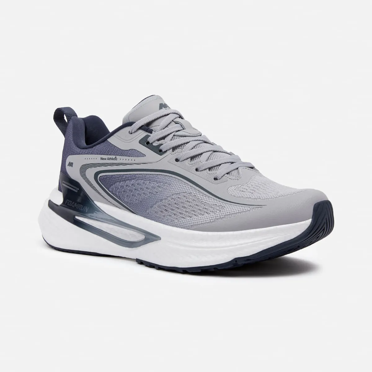 NEW ATHLETIC - Zapatillas New Athletic Running Foam134 Gris Con Plomo Hombre
