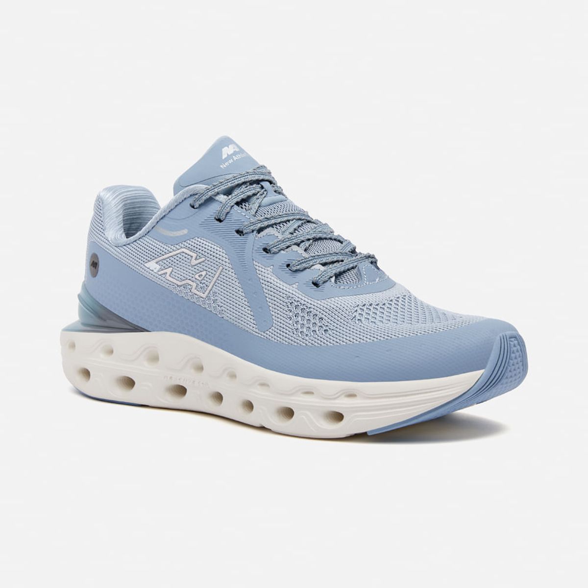 NEW ATHLETIC - Zapatillas New Athletic Running Croil144 Celeste Con Crema Hombre