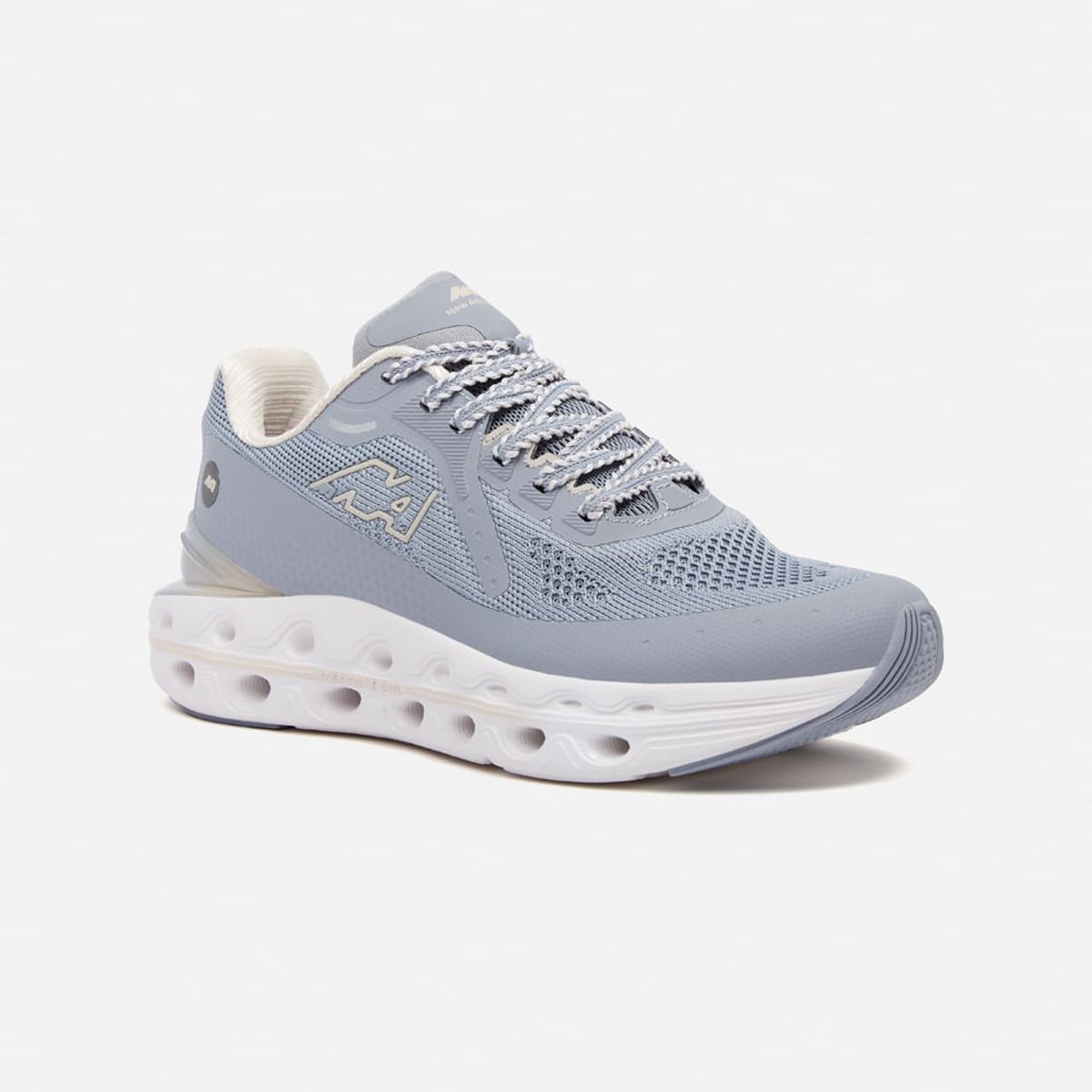 NEW ATHLETIC - Zapatillas New Athletic Running Croil144 Gris Con Crema Mujer