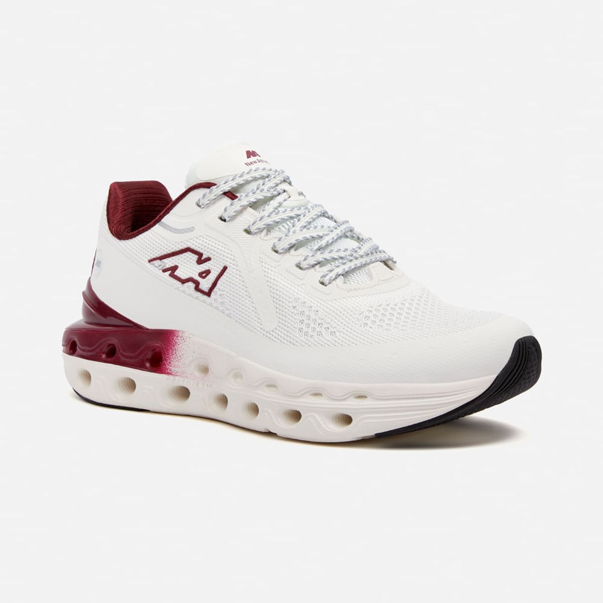 NEW ATHLETIC - Zapatillas New Athletic Running Croil144 Crema Con Vino Mujer