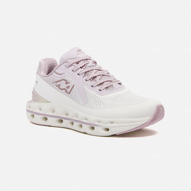 NEW ATHLETIC - Zapatillas New Athletic Running Croil144 Crema Con Rosado Mujer