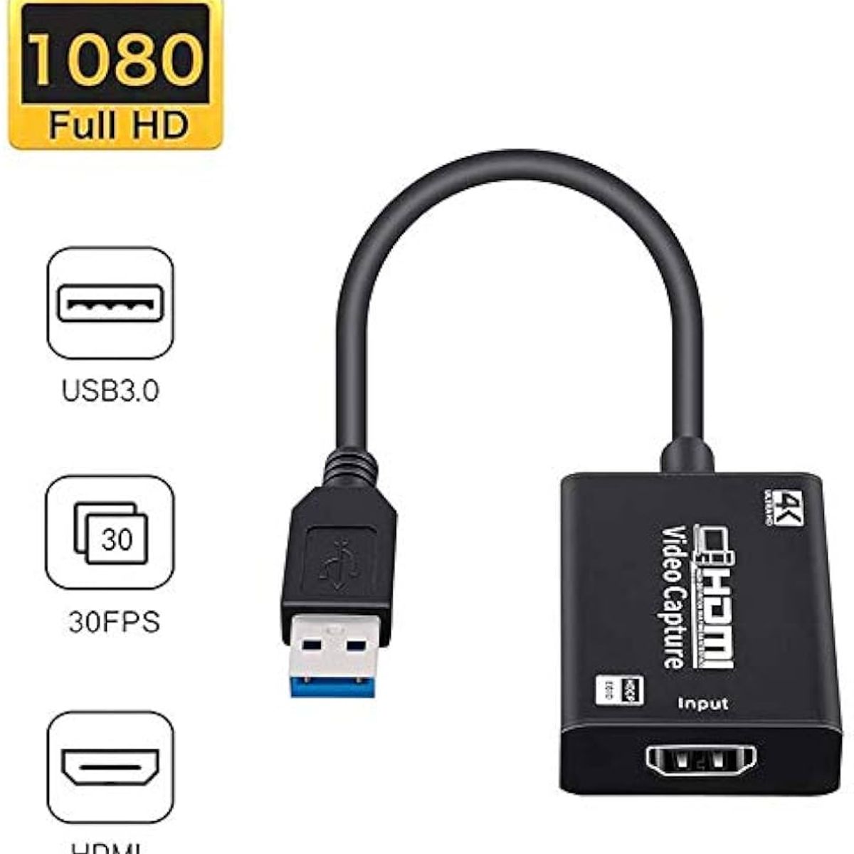 OEM - Tarjeta Capturador de Video 4K HDMI en Vivo Streaming