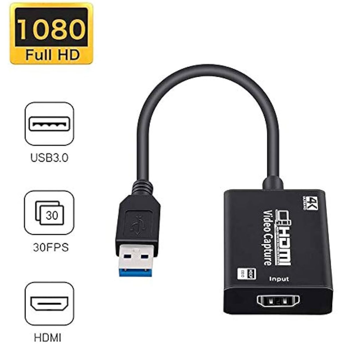 OEM - Tarjeta Capturador de Video 4K HDMI en Vivo Streaming