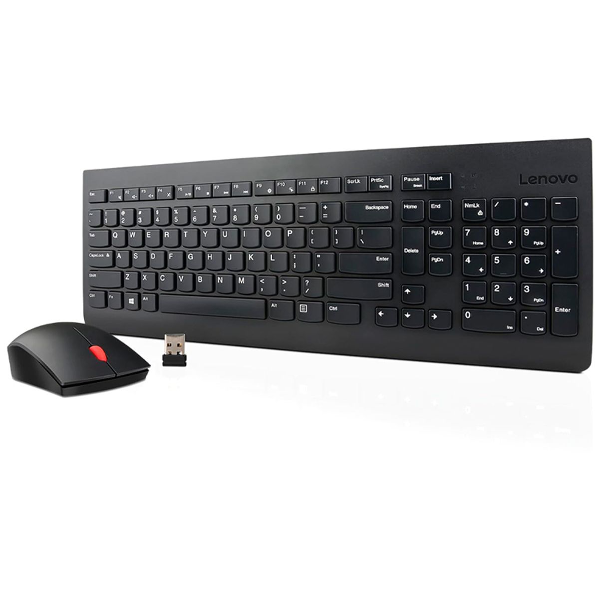 LENOVO - Teclado y Mouse Lenovo Inalámbrico Color Negro Kit Combo
