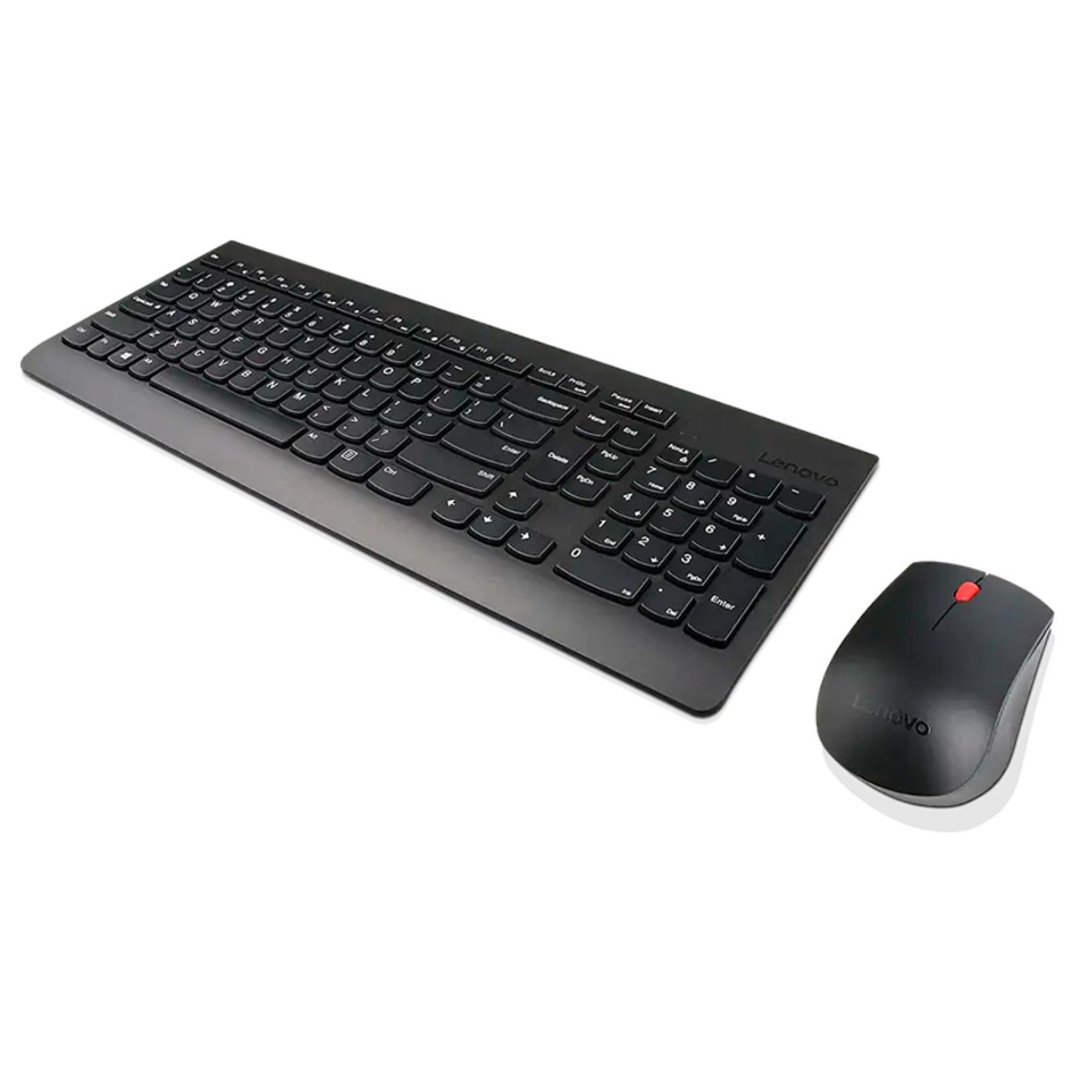 LENOVO - Teclado y Mouse Lenovo Inalámbrico Color Negro Kit Combo