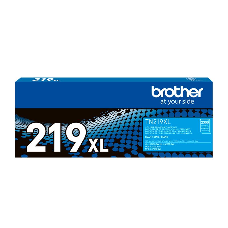 BROTHER - Toner Brother TN-219XL Cyan 2300 Paginas