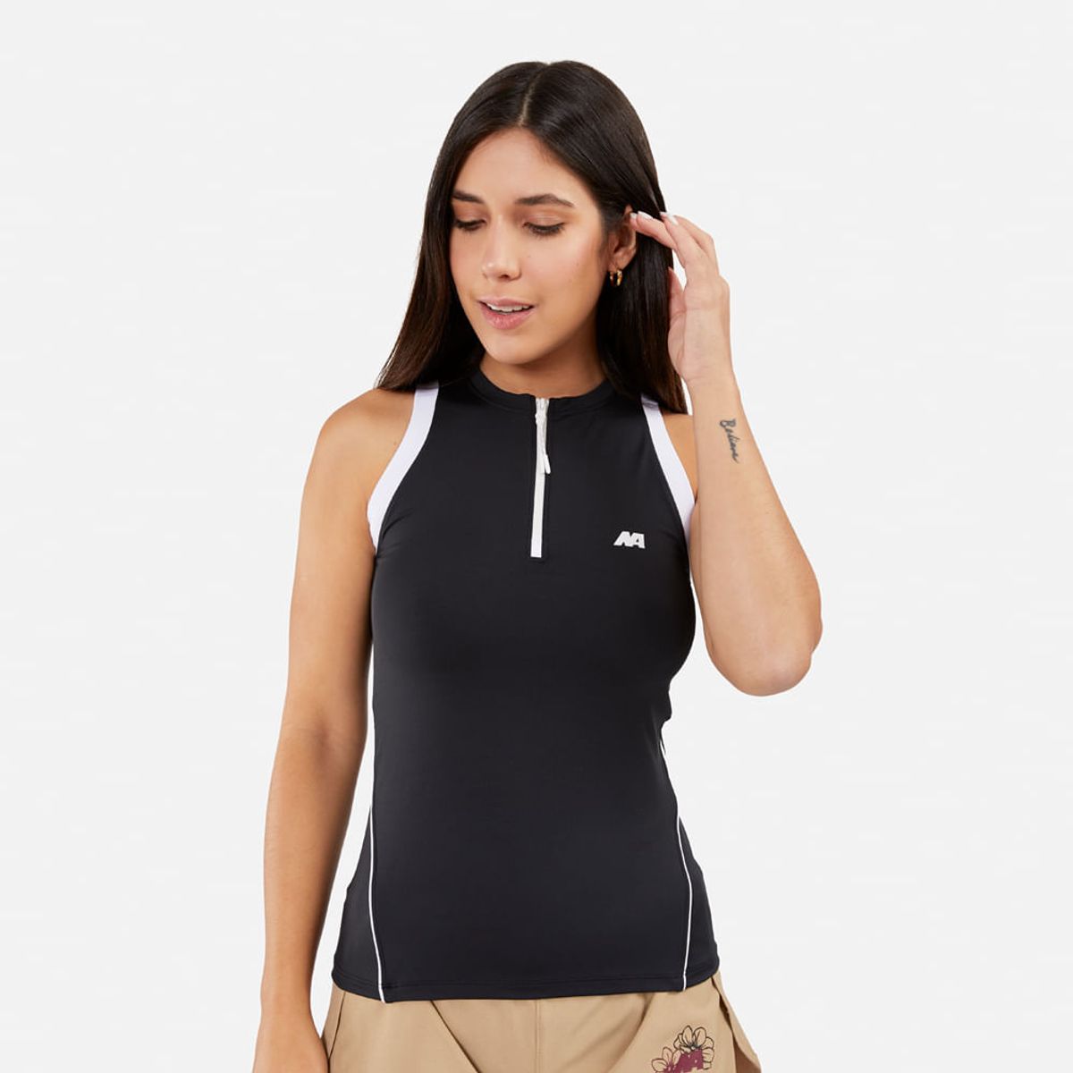 NEW ATHLETIC - Bvd New Athletic Velka Negro Con Blanco Mujer