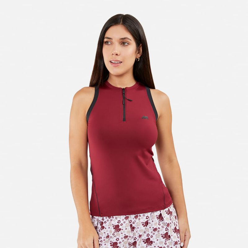 NEW ATHLETIC - Bvd New Athletic Velka Vino Con Negro Mujer