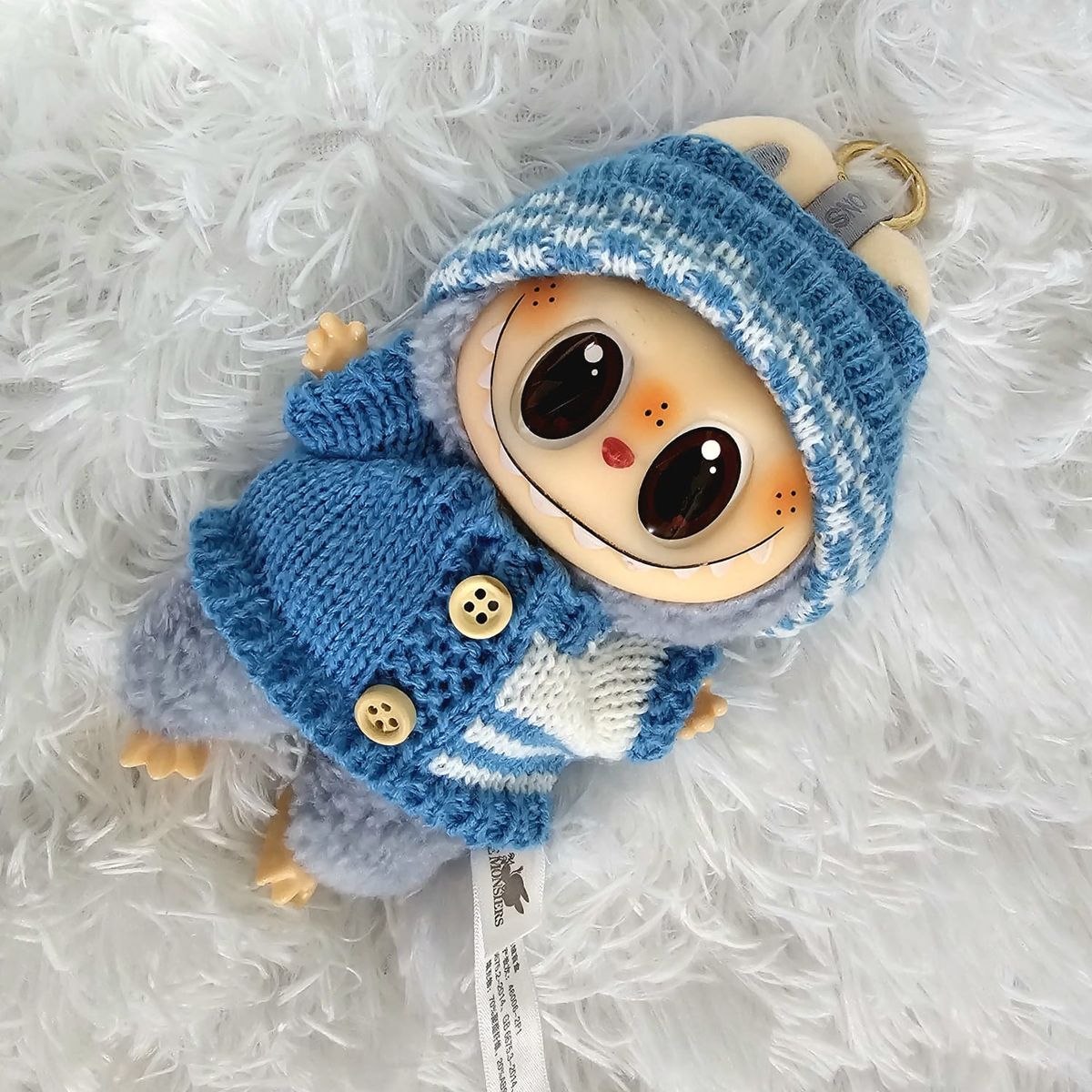 KAWAI - Muñeco Bubu Dupe Réplica con Outfit C Tejido