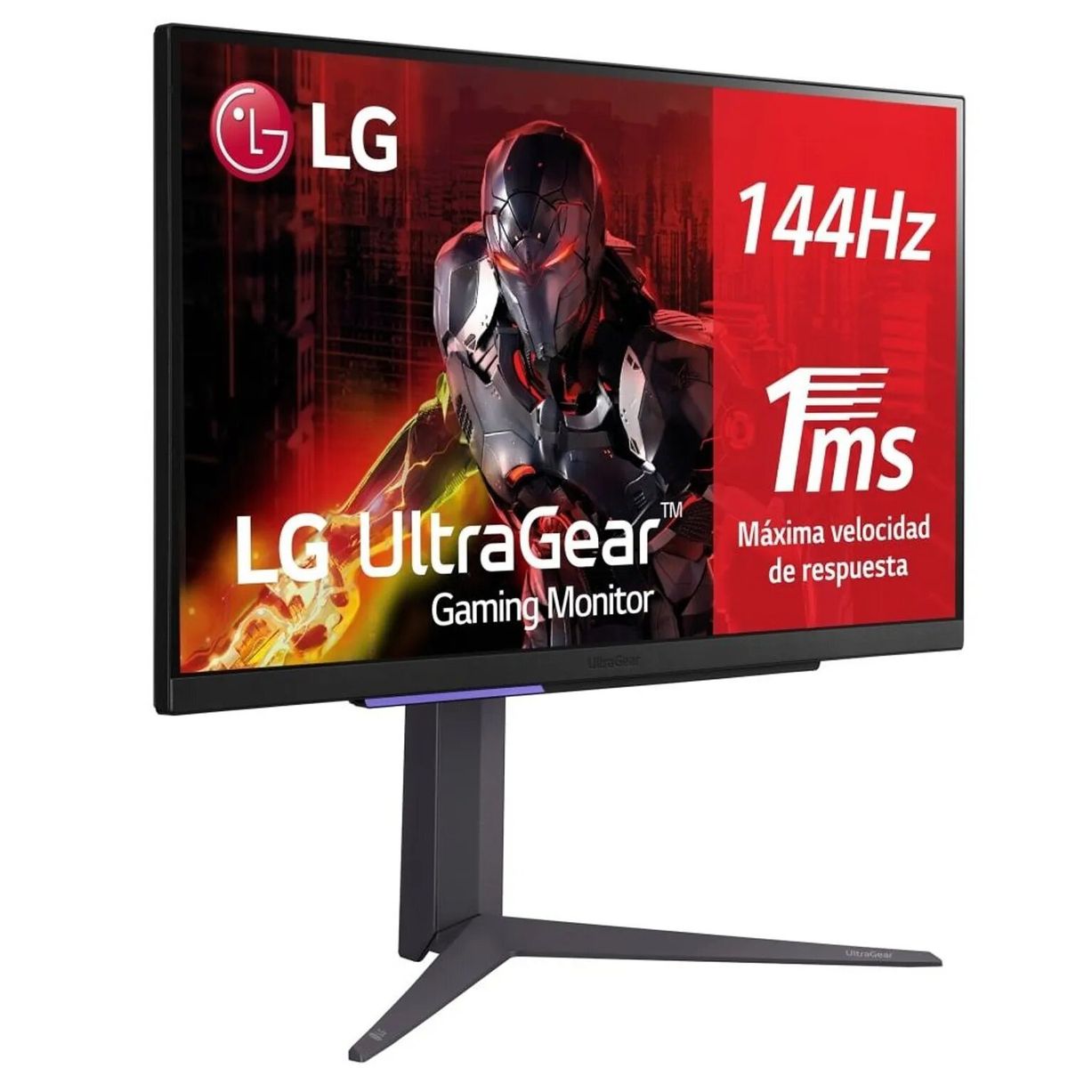 LG - Monitor LG UltraGear 27 27GR93U-B IPS 4K UHD 144Hz HDMI DisplayPort