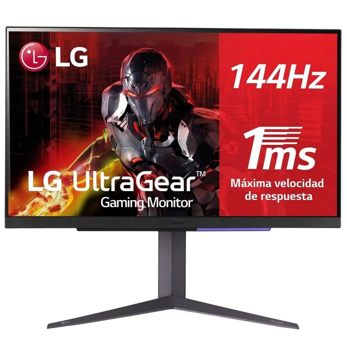 LG - Monitor LG UltraGear 27 27GR93U-B IPS 4K UHD 144Hz HDMI DisplayPort