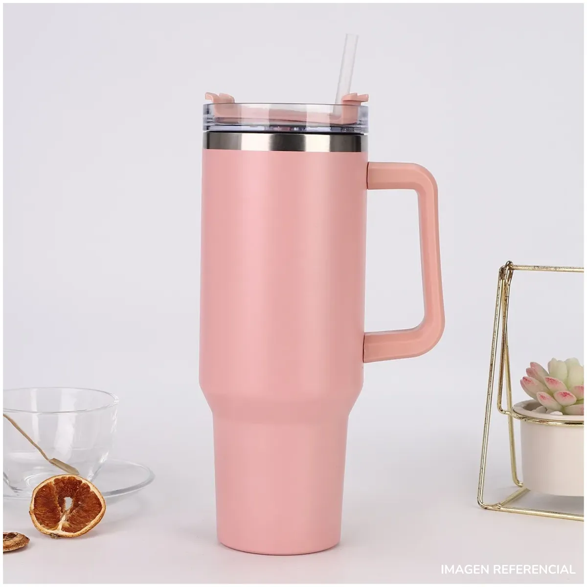INSPIRA MARKET - Vaso termo grande con asa 1200ml