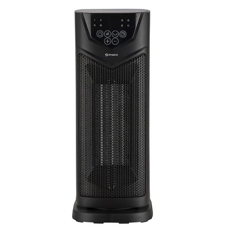 IMACO - Termoventilador Imaco ITC2000 Tecnología Cerámica Control Remoto Negro