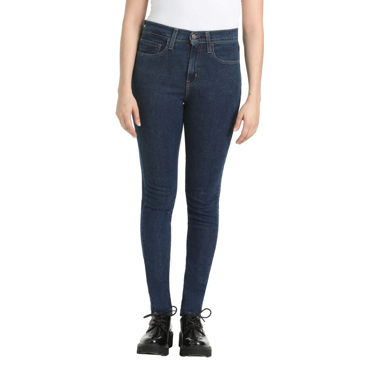 LEVIS - Jeans Mujer 720 High Rise Super Skinny Azul Levis