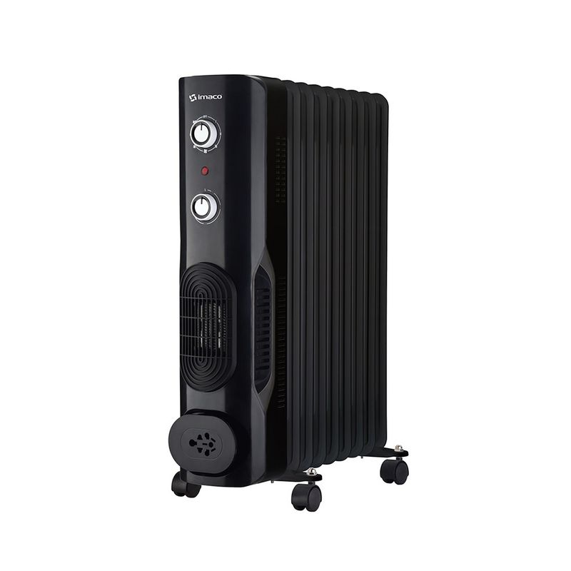 IMACO - Termoradiador Imaco OFR9NK Eléctrico de 9 Celdas 2250 Watts Negro