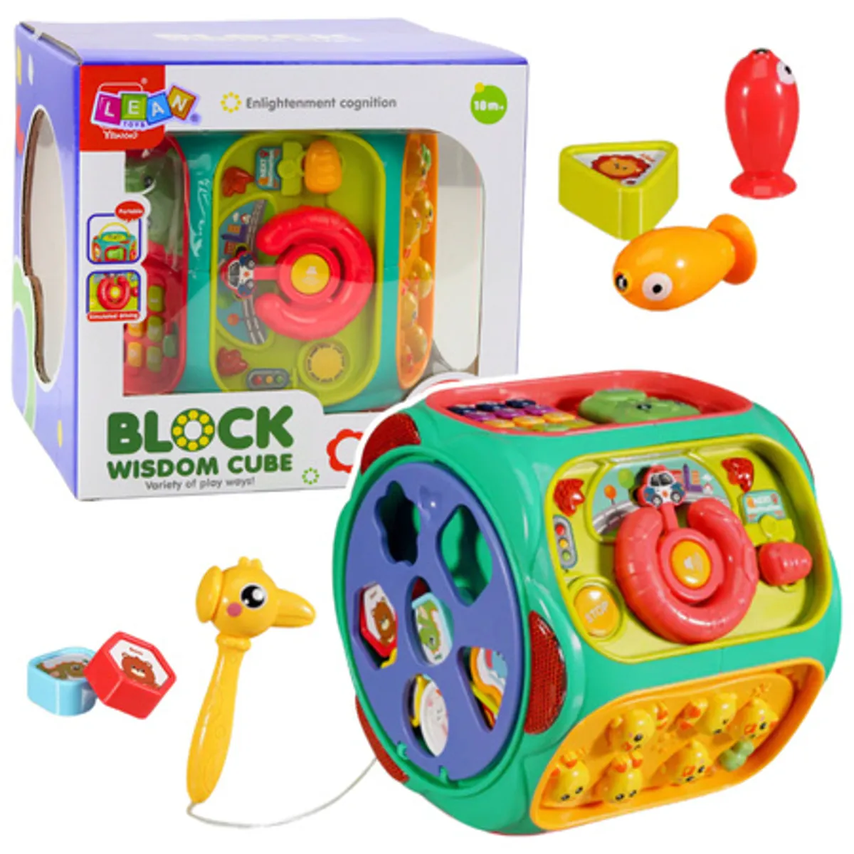 GENERICO - Cubo Didáctico Multiactividades