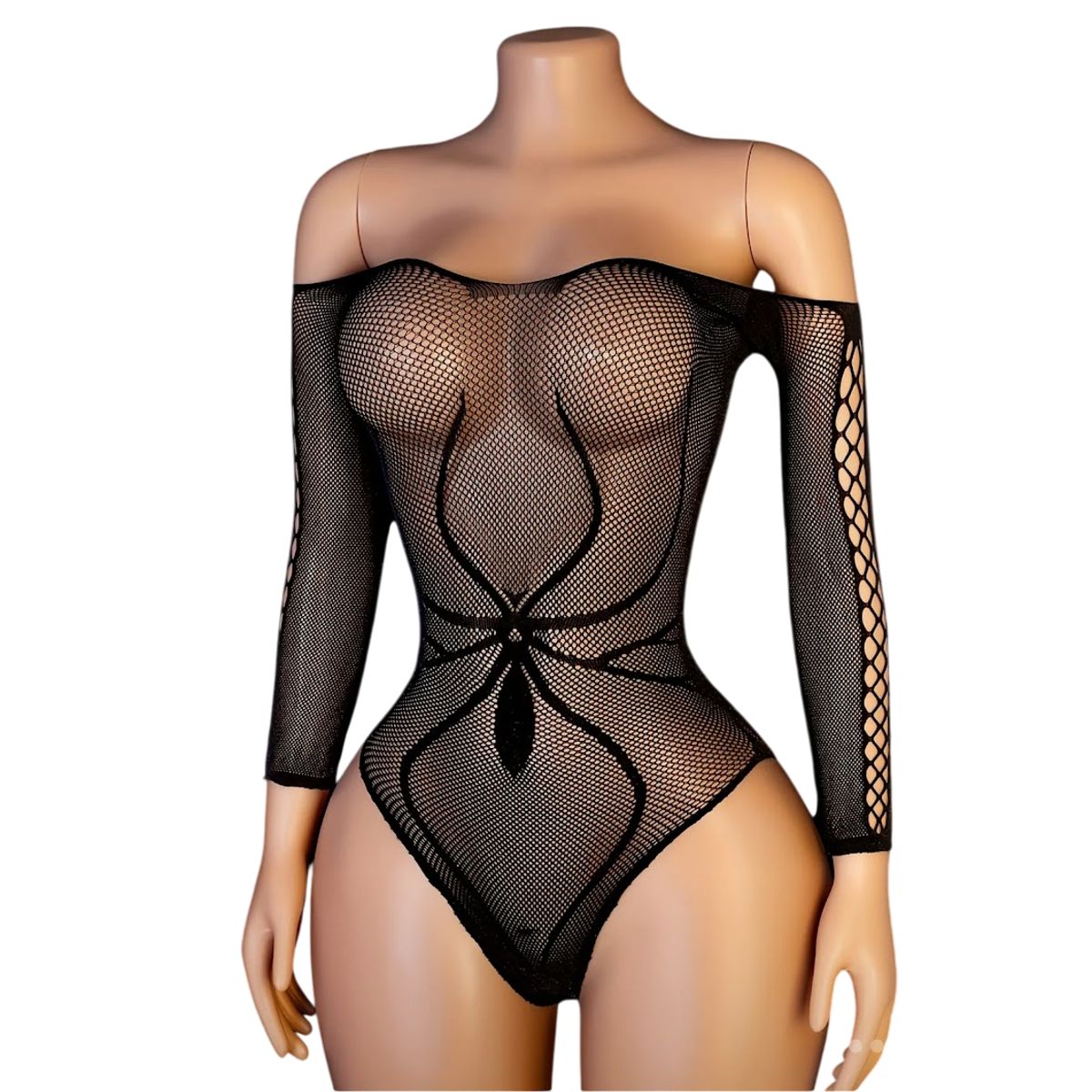 GENERICO - LENCERIA  MALLA  CORPORAL BODY CATSUIT