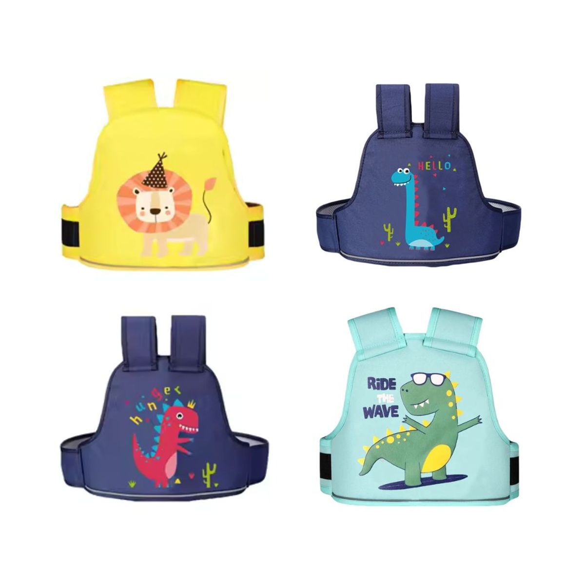 GENERICO - Cinturón de Seguridad para Niños en Moto y Bicicleta