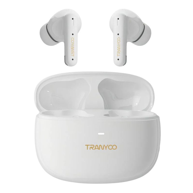 TRANYOO - Audífonos Bluetooth con ANC y ENC Cancelación de Ruido TRANYOO T-M12 B