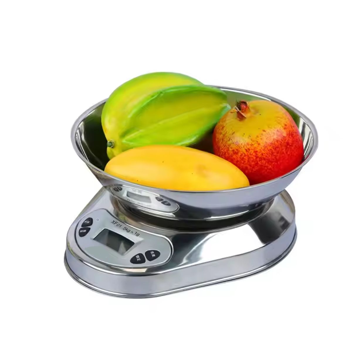 GENERICO - BALANZA ELECTRONICA GRAMERA DIGITAL PARA COCINA 5KG ACERO INOXIDABLE