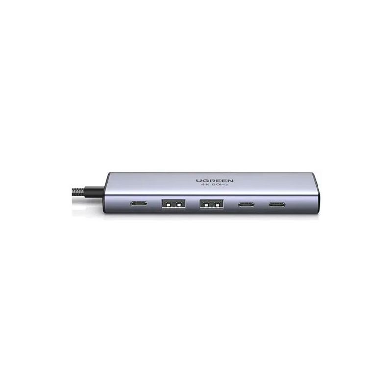 UGREEN - ADAPTADOR UGREEN 6 EN 1 USB C ALUMINIO 1 COD. 35999