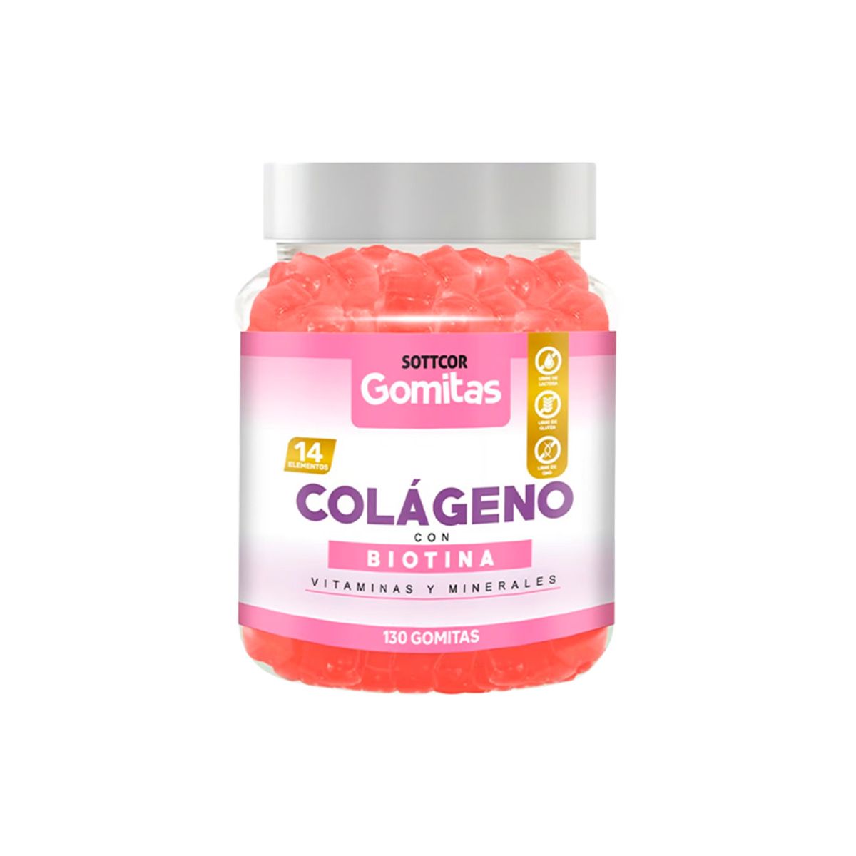 GENERICO - Pack Gomitas Colágeno + Vinagre de Manzana + Cúrcuma SOTTCOR ADULTOS