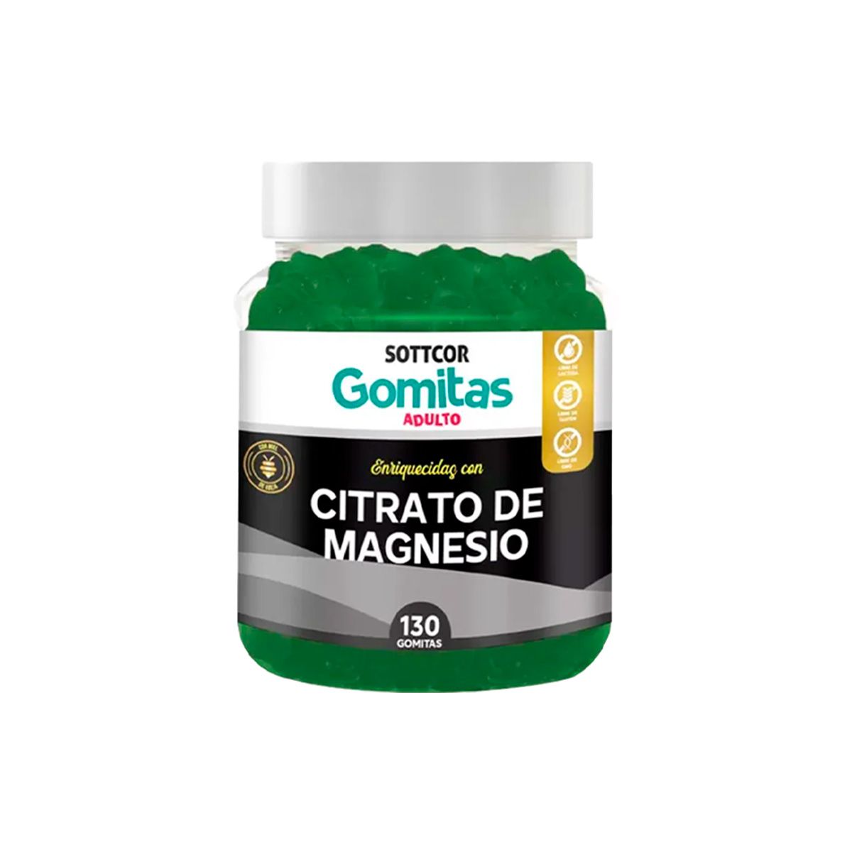 GENERICO - Pack Gomitas Calcio + Citrato de Magnesio + Hierro SOTTCOR ADULTOS