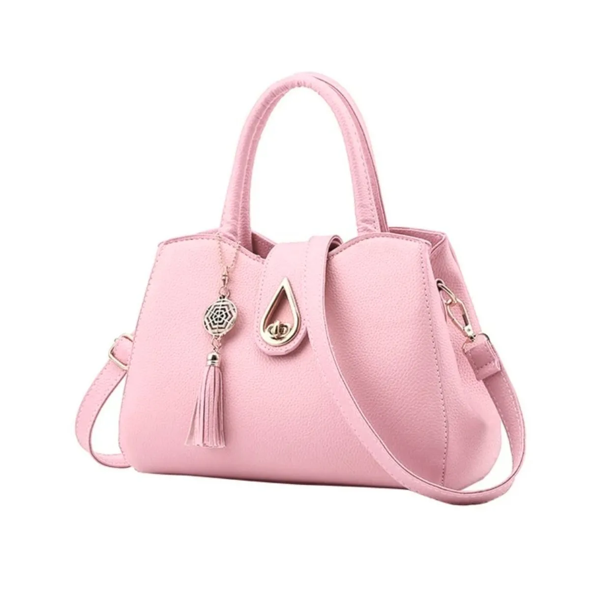 GENERICO - Bolso de Cuero PU Dama Estilo Cruzado Mediano