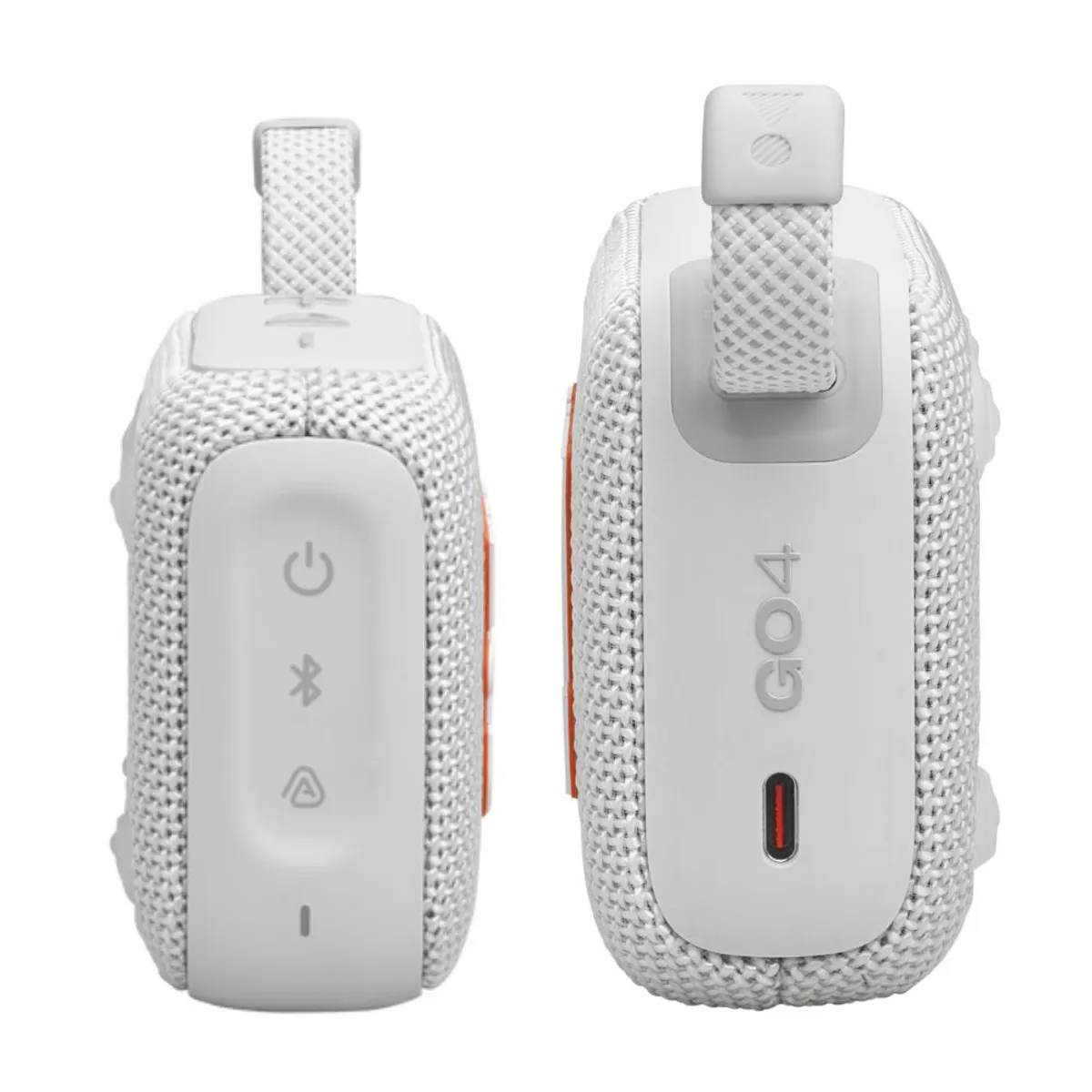 JBL - Parlante JBL Go 4 Portatil Bluetooth  Acuático IPX67 Extra Bass Blanco