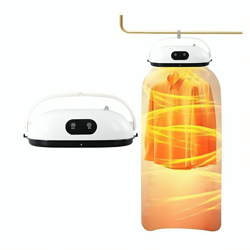 GENERICO - Secadora de Ropa Eléctrica Portátil con Tecnología UV 600 W