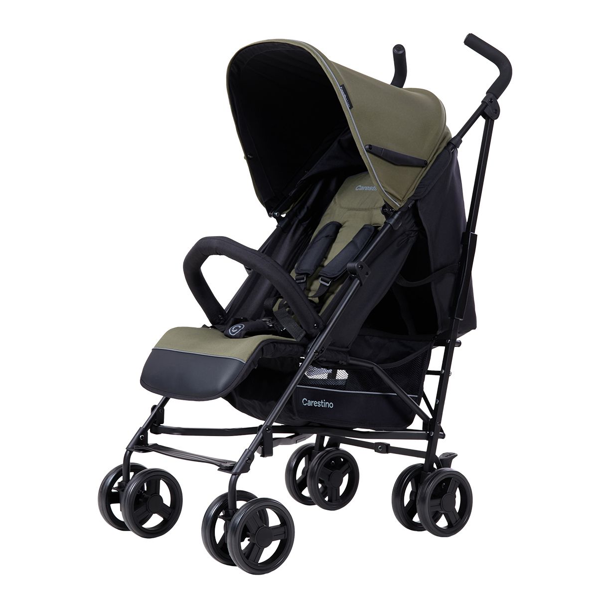 CARESTINO - Coche Carestino Capri V2 Verde Militar UltraLiviano