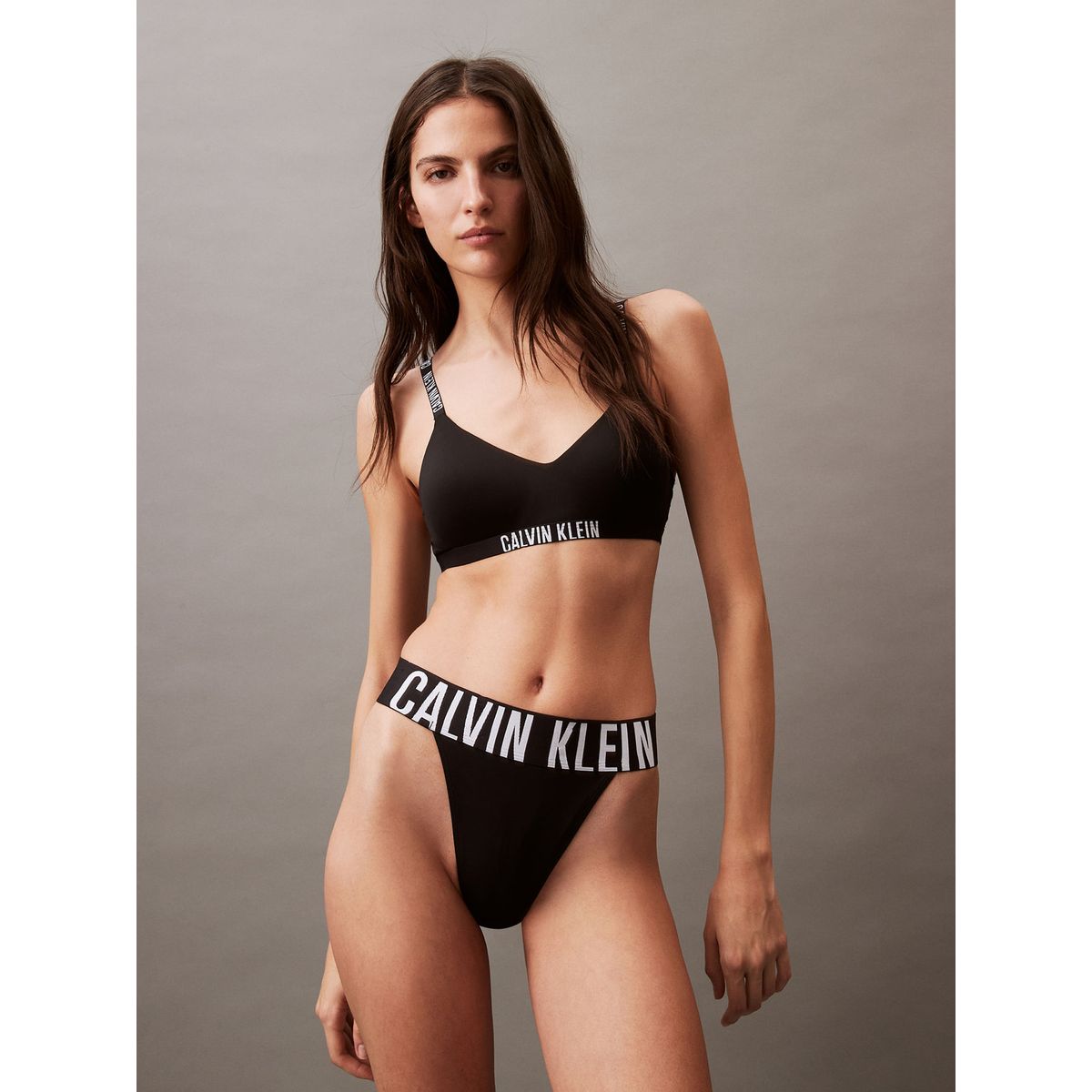 CALVIN KLEIN - INTENSE POWER MICRO - HIGH LEG THONG