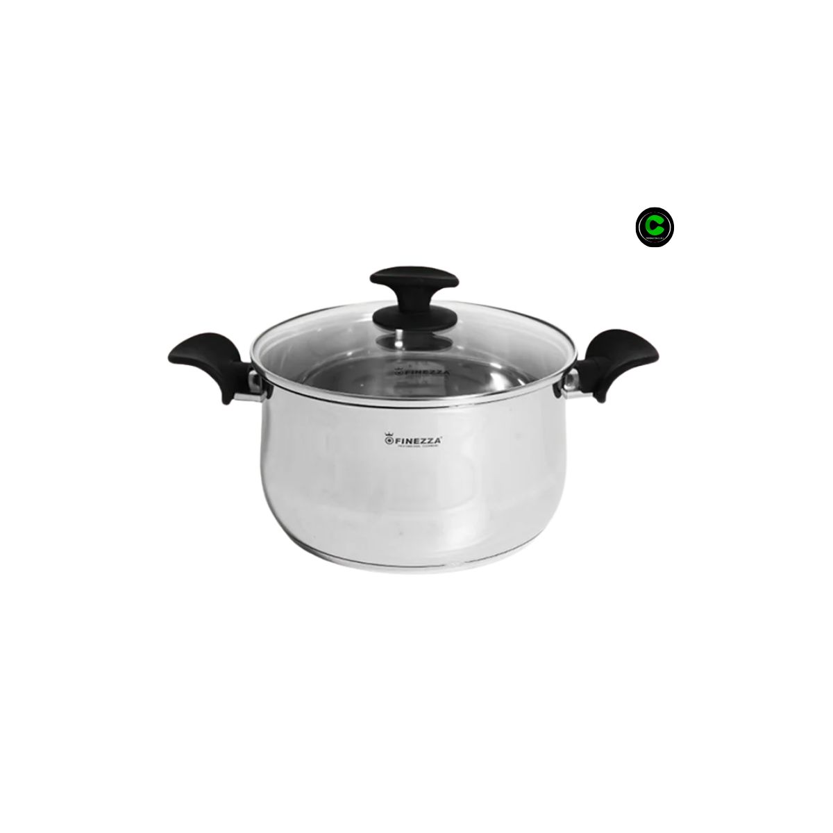FINEZZA - Set de Ollas de Acero inoxidable Alessia Fz-1012CB-IN
