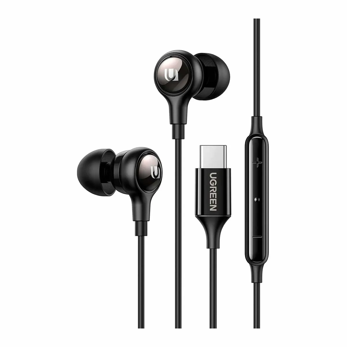 UGREEN - Audifonos Alambricos Ugreen USB-C In-Ear Negro EP103-30638