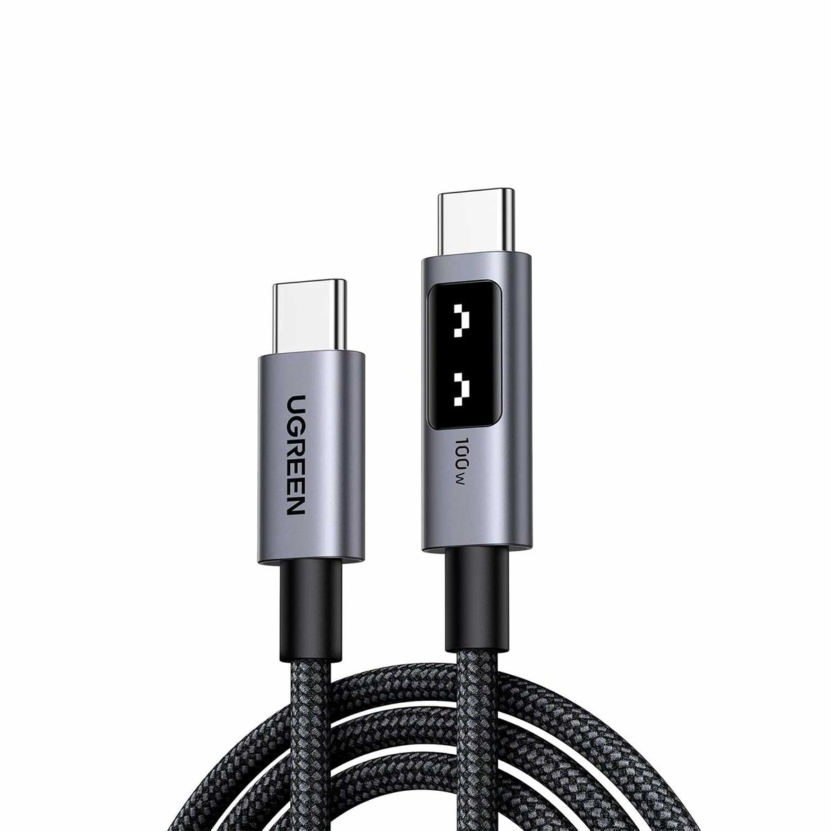 UGREEN - Cable Ugreen USB-C a USB-C PD MM Carga Rápida Led 100W 1M L509-35501