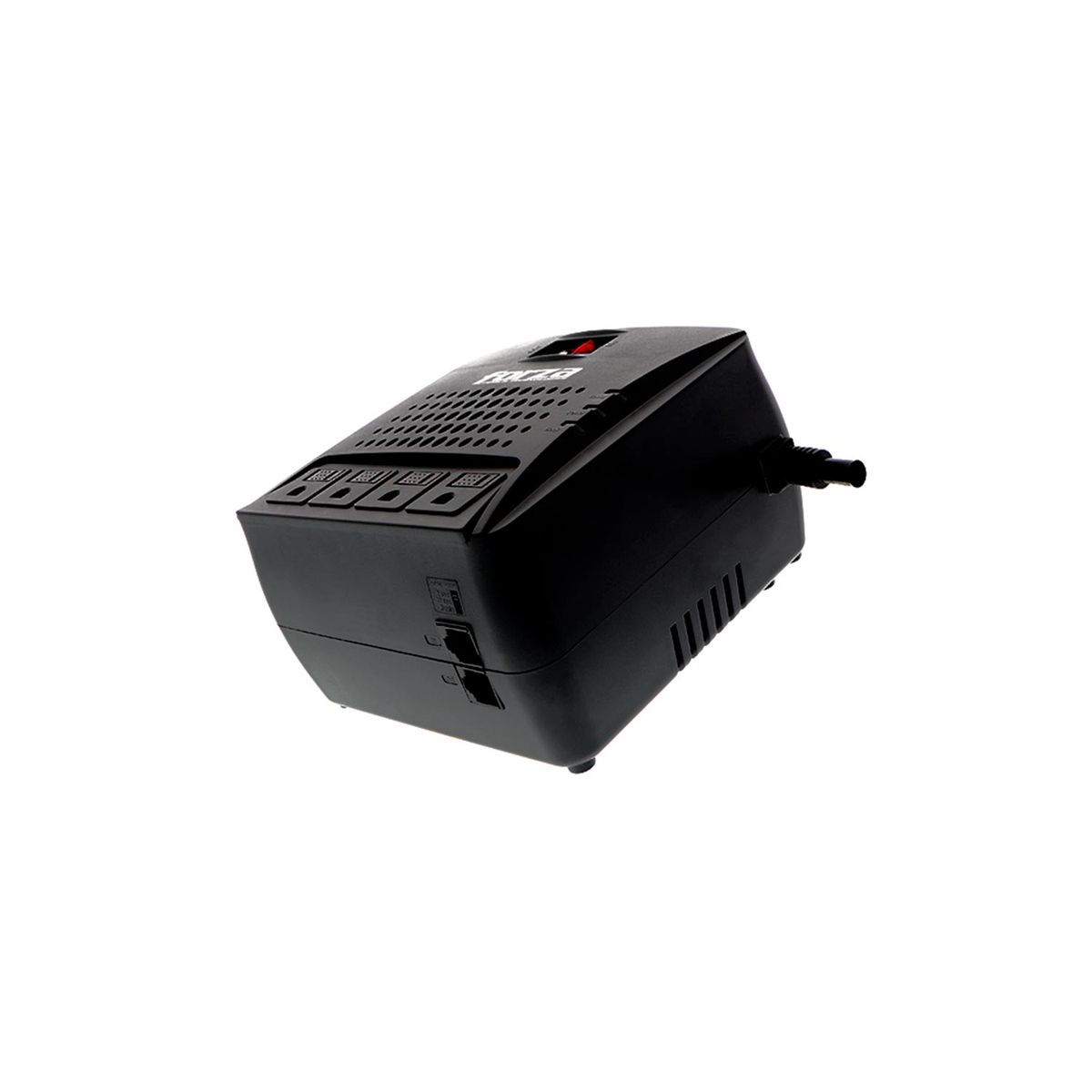 FORZA - Estabilizador Forza-FVR-3002 4 Tomas3000VA1500W Black