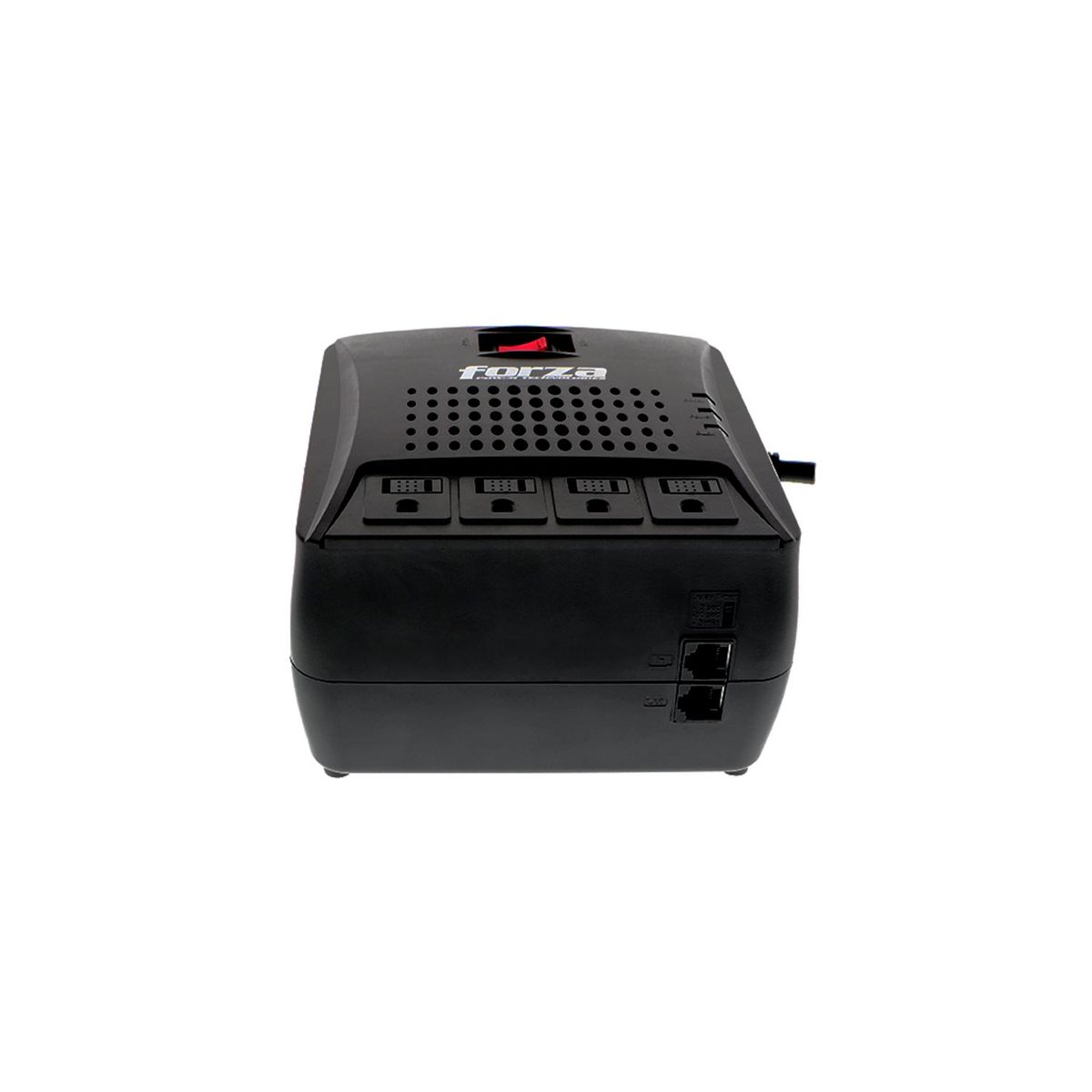 FORZA - Estabilizador Forza-FVR-3002 4 Tomas3000VA1500W Black
