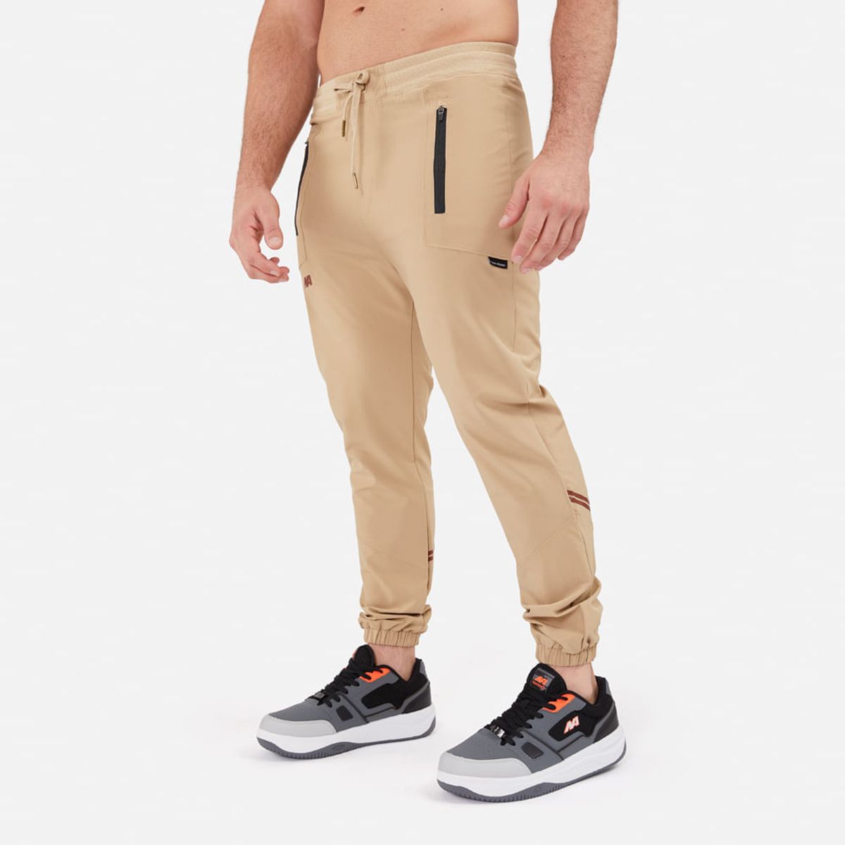 NEW ATHLETIC - Jogger New Athletic Gabo Beige Hombre