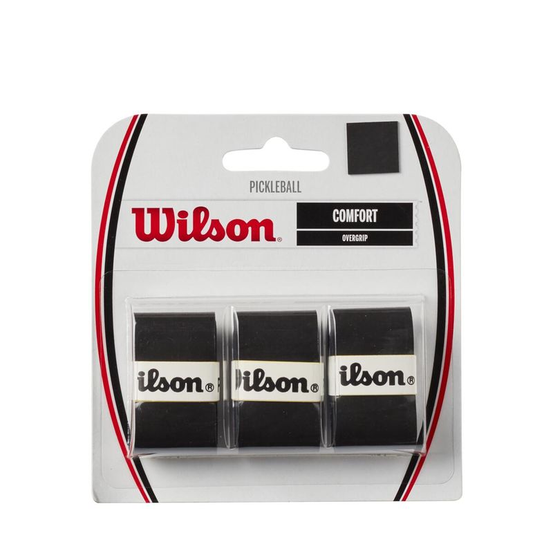 WILSON - Overgrip Raqueta Pickleball 3Pk Pro Overgrip Negro - Wilson