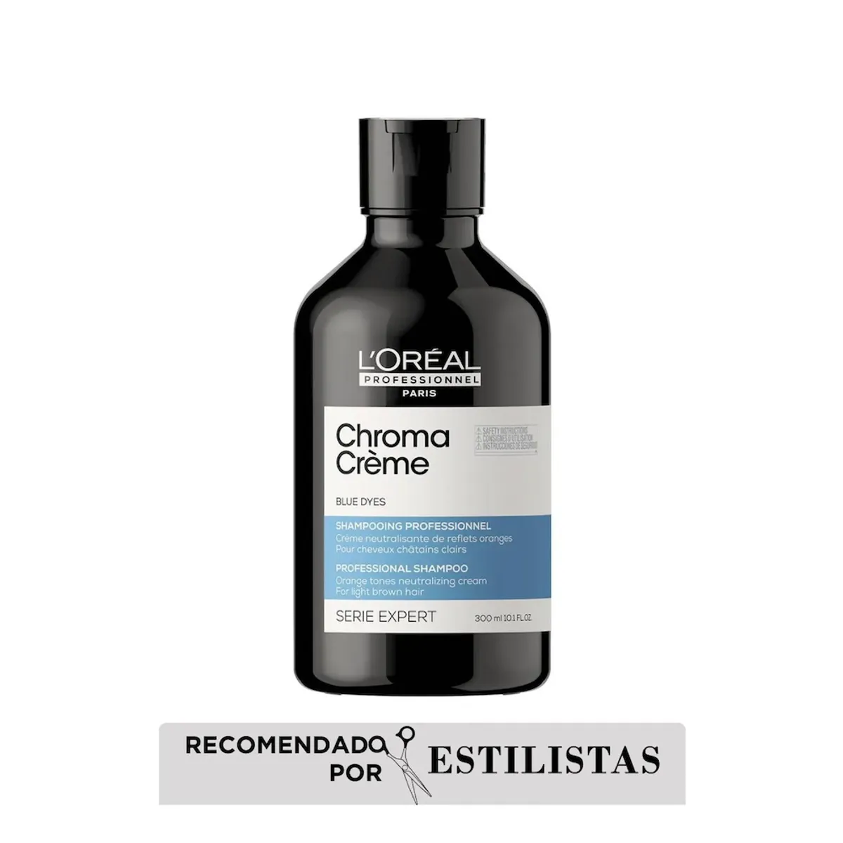 LOREAL PROFESSIONNEL - Shampoo Chroma Creme Azul Neutralizador  300ml