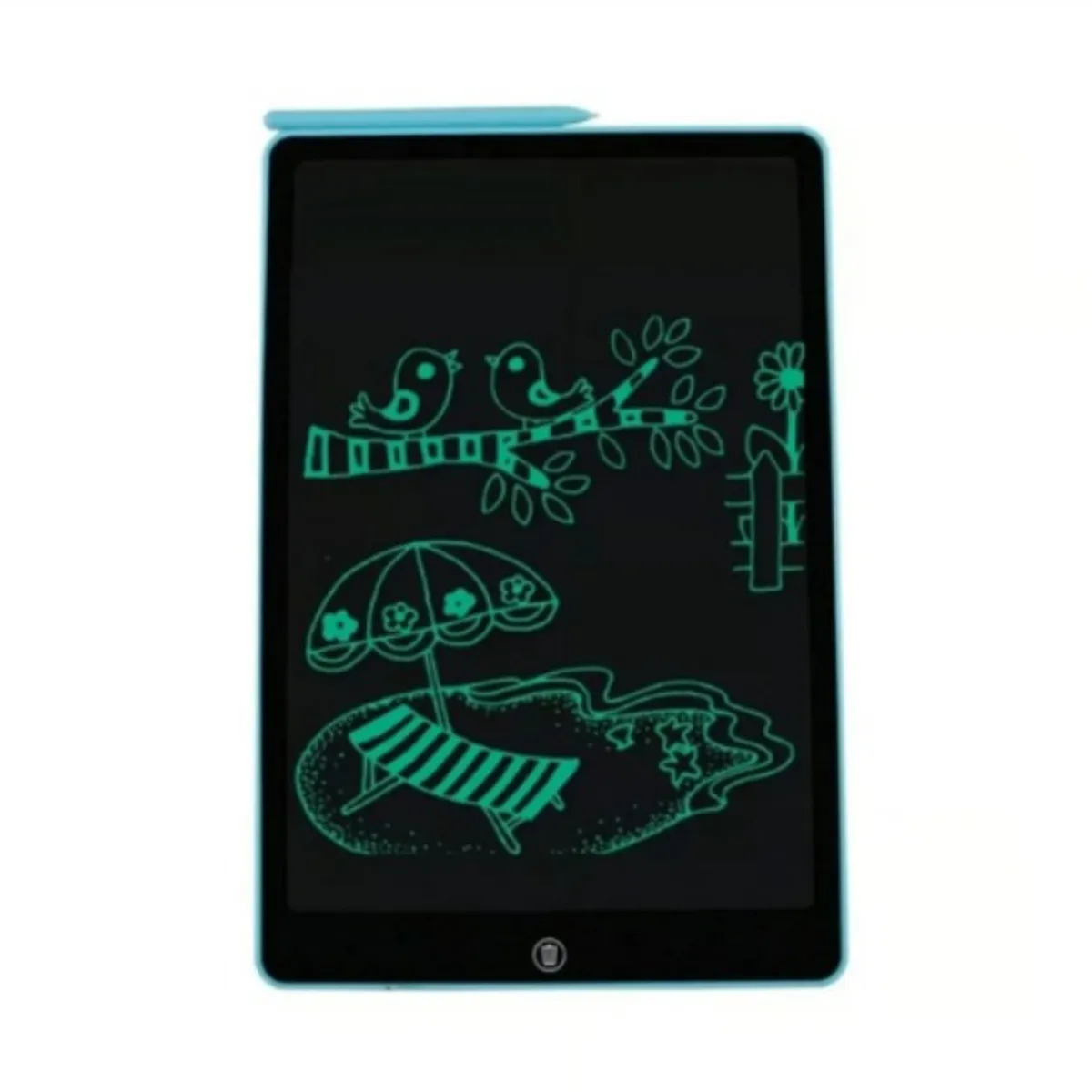 GENERICO - Tablet Pizarra Lcd Dibujo para Niños 10 Pulgadas celeste