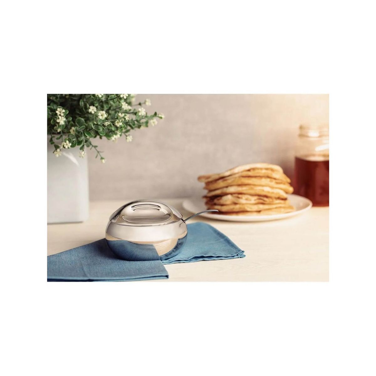 TRAMONTINA - Azucarero TRAMONTINA 1KILO de acero inoxidable